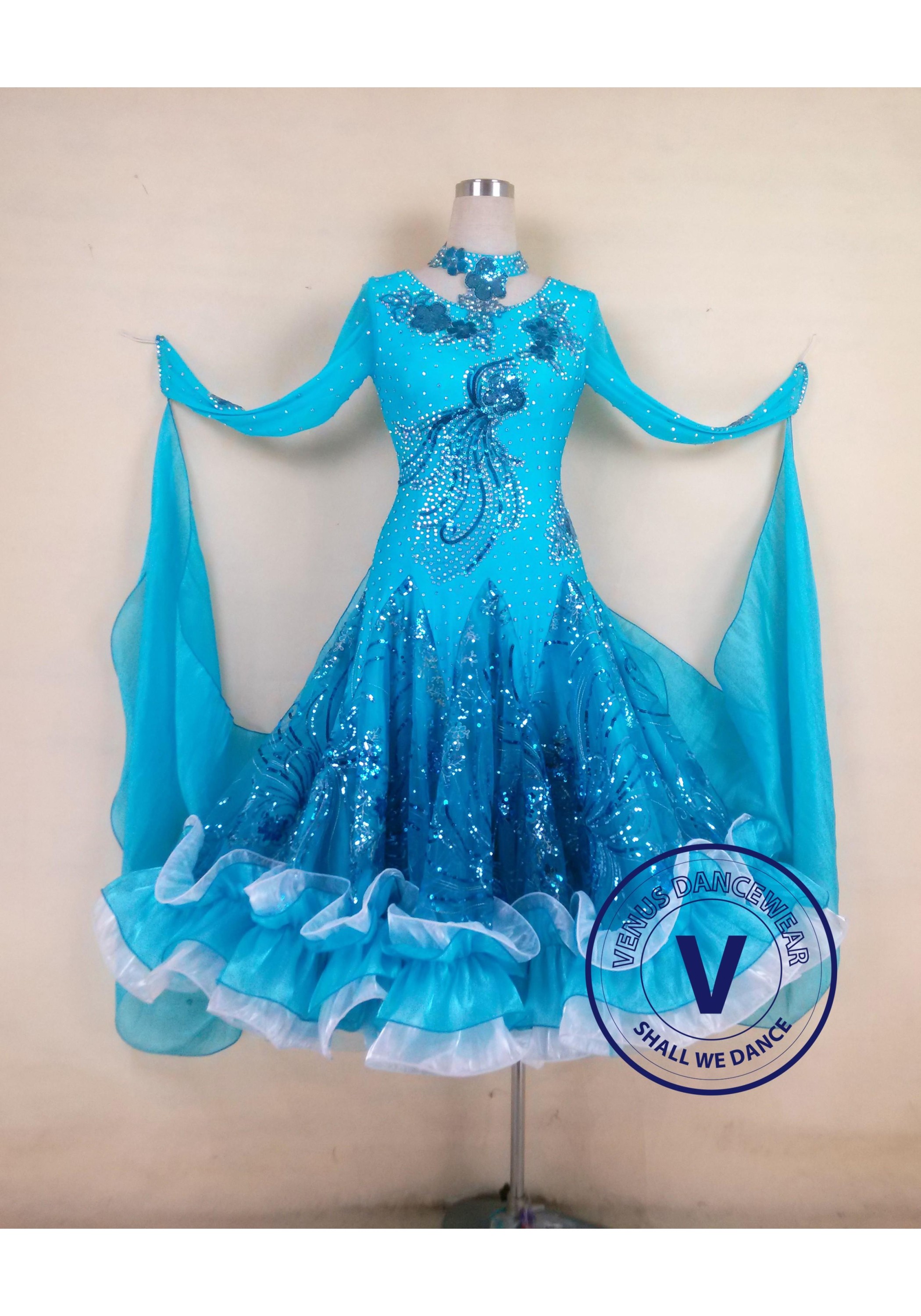 Standard Competition Ballroom Dress US16