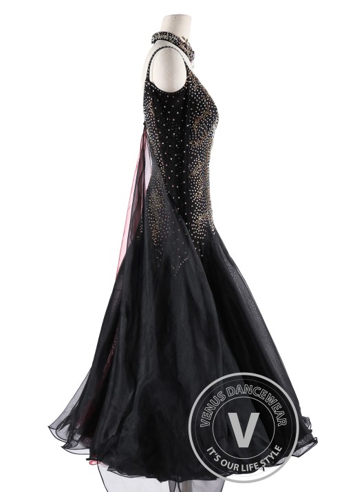 Le Vampire Competition Waltz Swing Tango Dance Dress