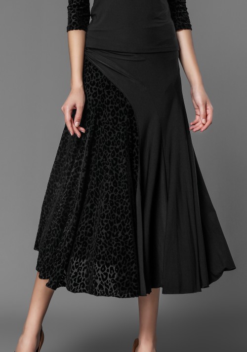 Ballroom Dance Skirt & Long Skirt, Ballroom Practice Skirt