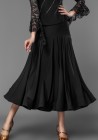 Luxury Crepe Classical Ballroom Skirt