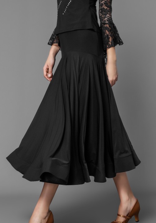 Luxury Crepe Classical Ballroom Skirt