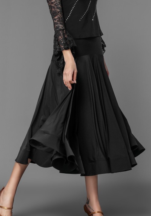 Ballroom Dance Skirt & Long Skirt, Ballroom Practice Skirt