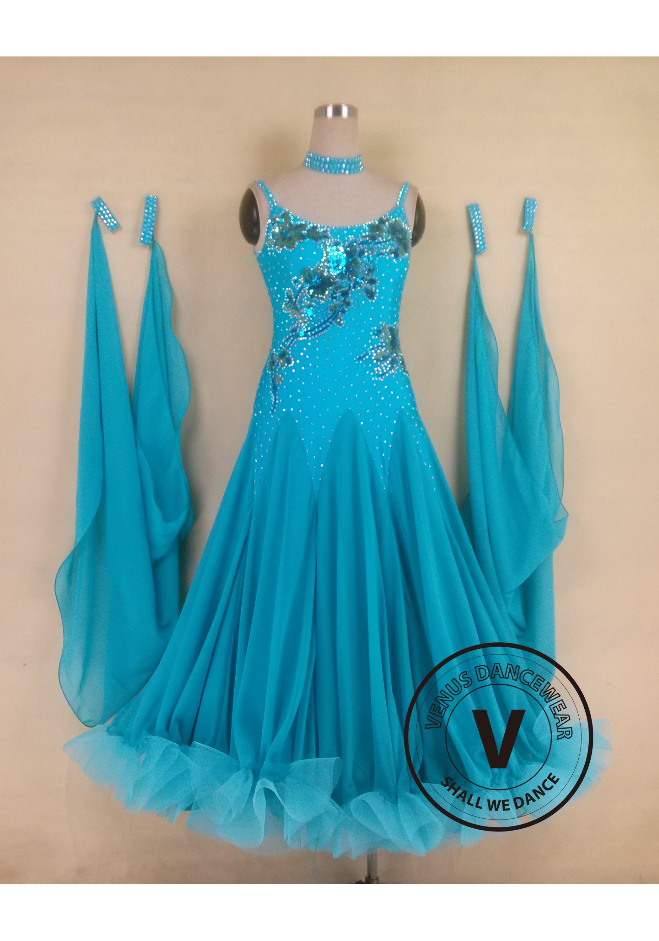 Standard Competition Ballroom Dress US43