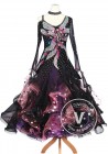 Blossom Women Smooth Standard Tango Waltz  Ballroom Competition Gown