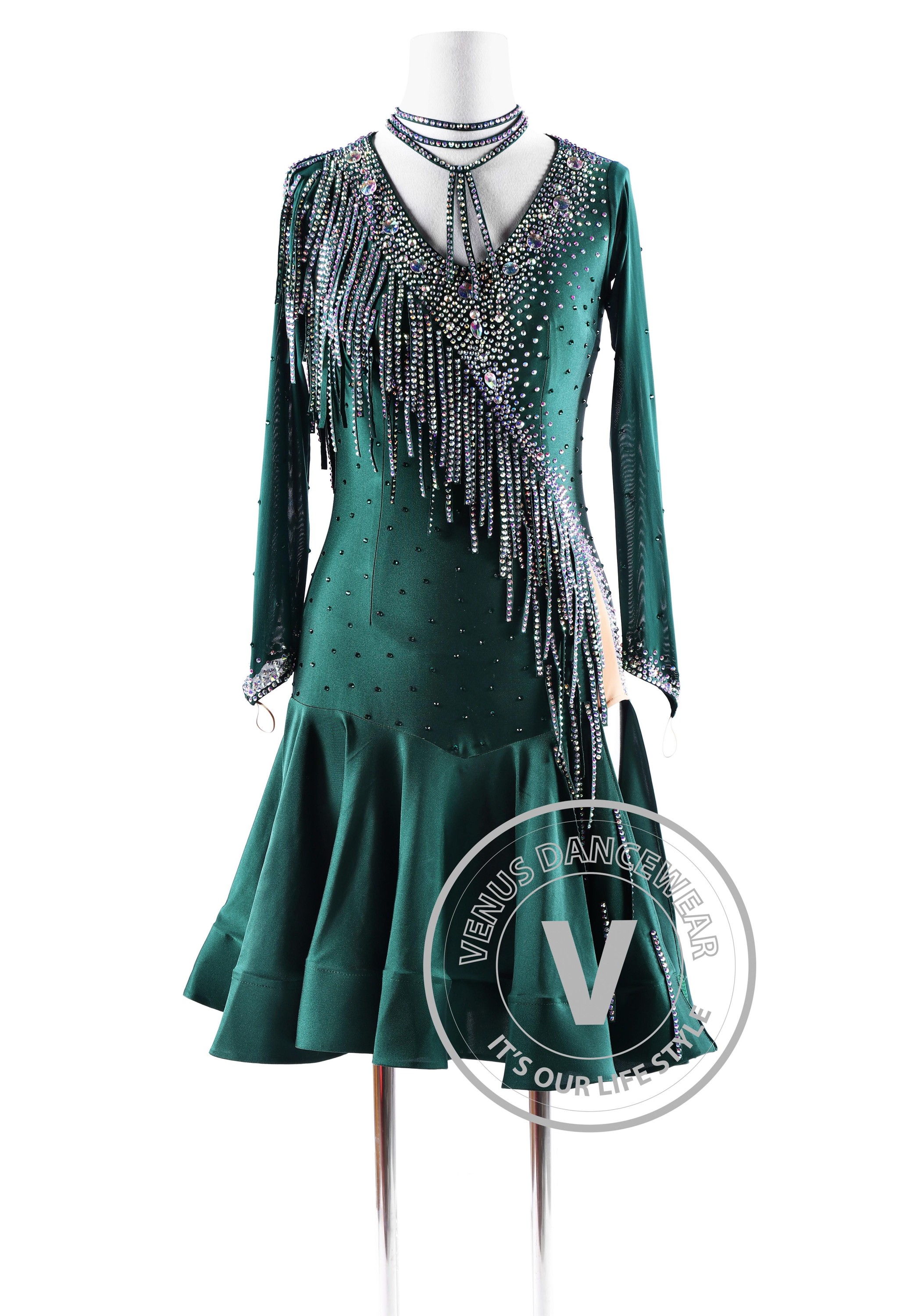 Ponderosa Pine Latin Rhythm Competition Dance Dress