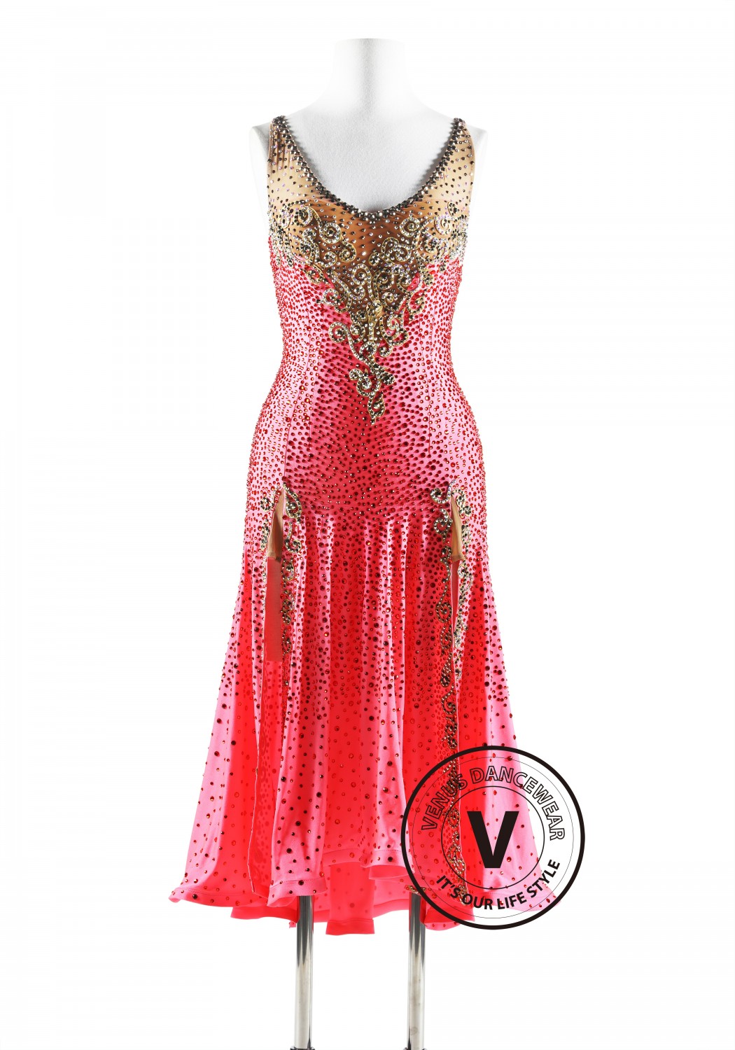 Forest Queen Latin Rhythm Competition Dance Dress