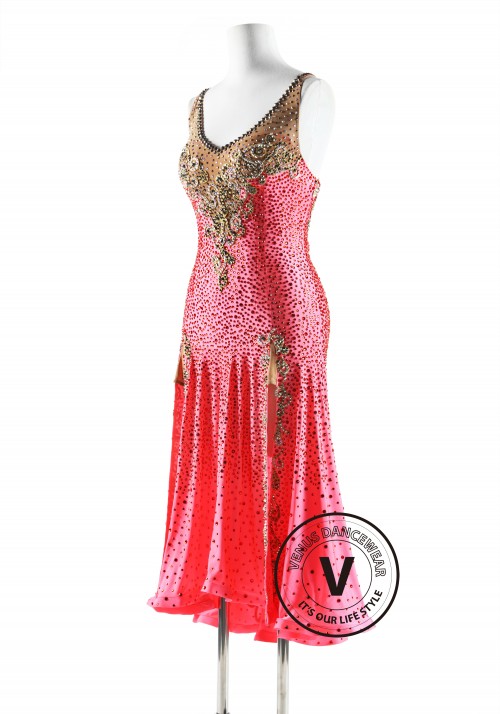 Forest Queen Latin Rhythm Competition Dance Dress