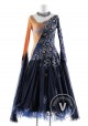 Prussian Blue Ballroom Smooth Competition Dance Dress