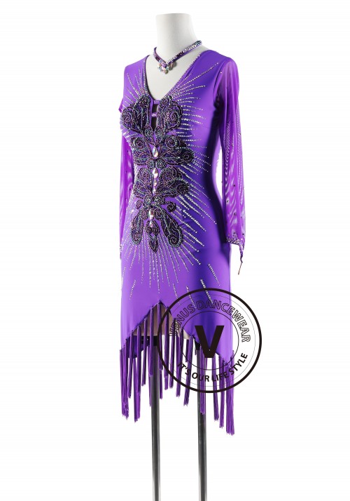 Top Latin Competition Dance Dresses - Venus Dancewear (2)