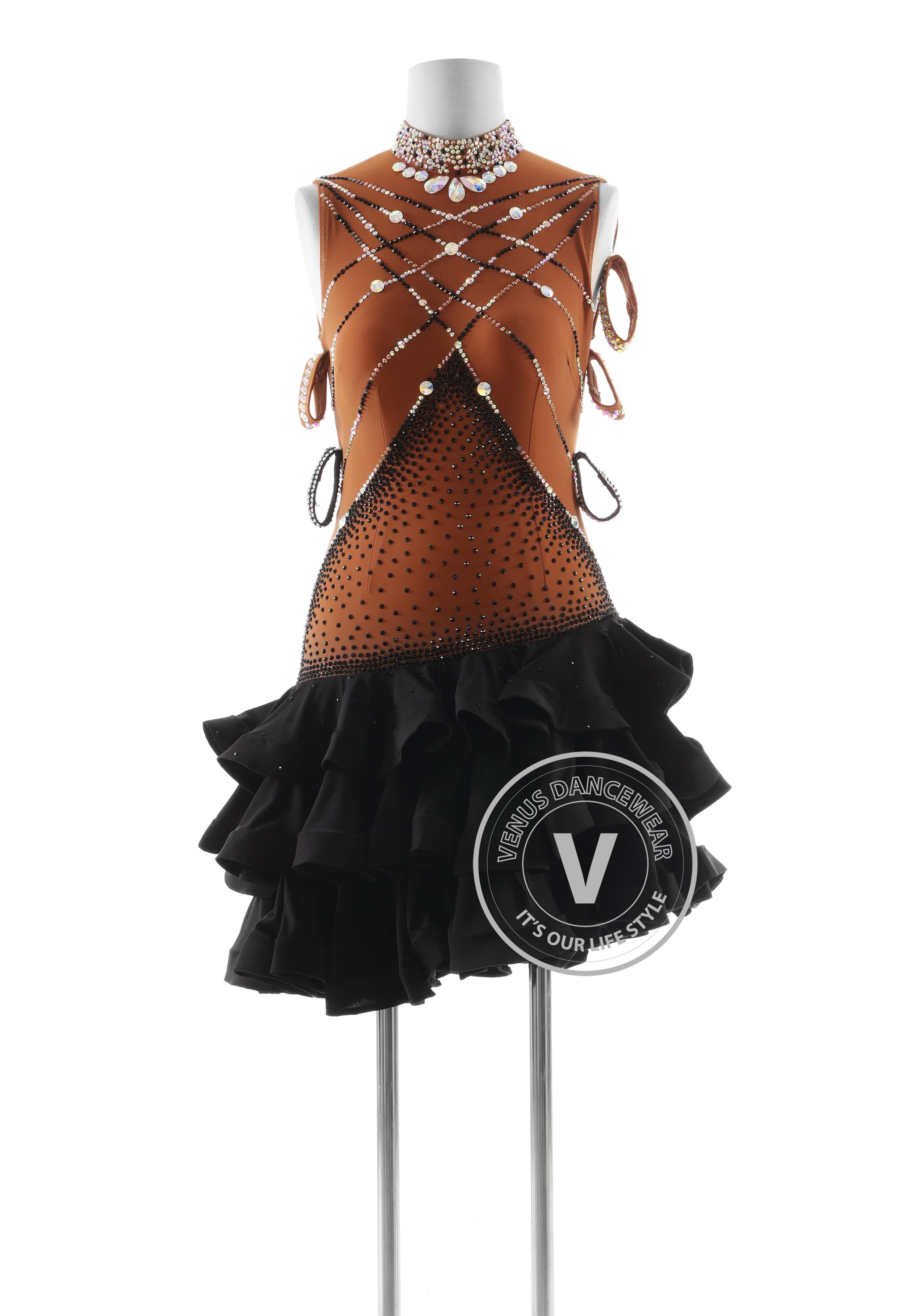 Rhythm Sensation Latin Rhythm Competition Dance Dress