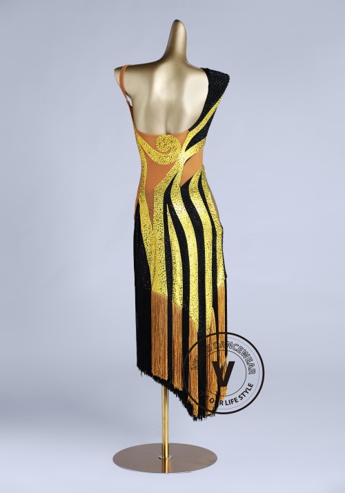 Latin Rhythm Competition Dance Gown LT0010