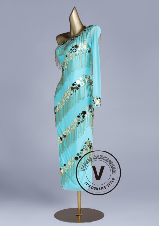 Latin Rhythm Competition Dance Gown LT0012