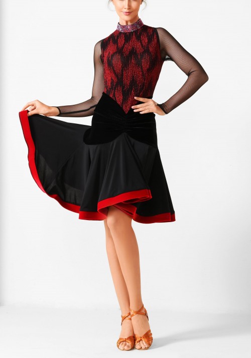 Latin Rhythm Competition/Practice Dance Dress PF06017