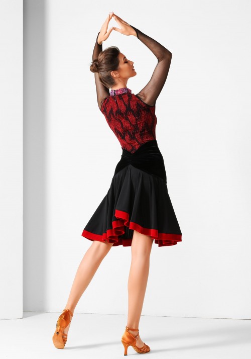 Latin Rhythm Competition/Practice Dance Dress PF06017