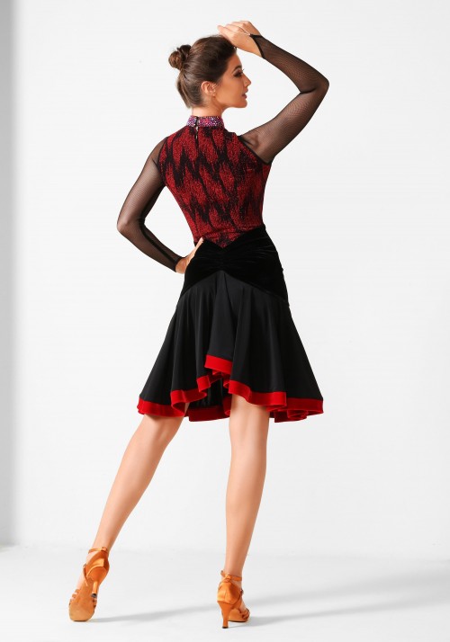 Latin Rhythm Competition/Practice Dance Dress PF06017