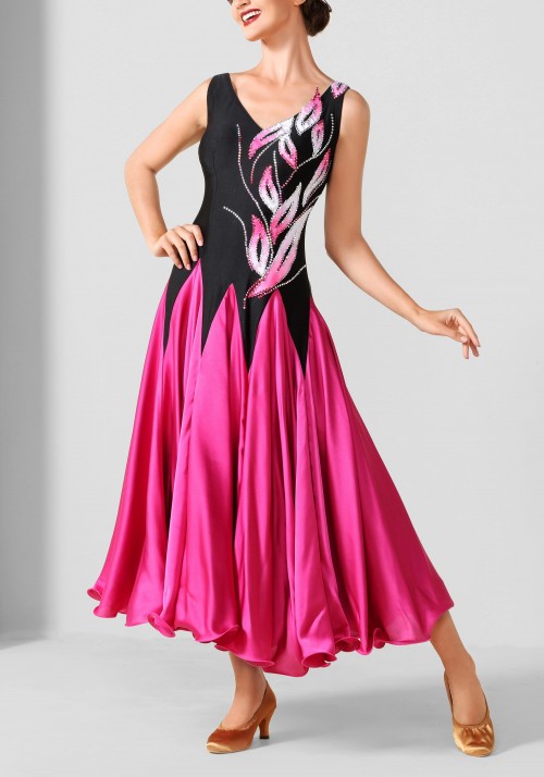 Ballroom Smooth Practice Dance Dress PF02023