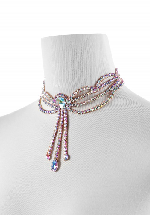 Dazzling Crystals Necklace Choker NL0003