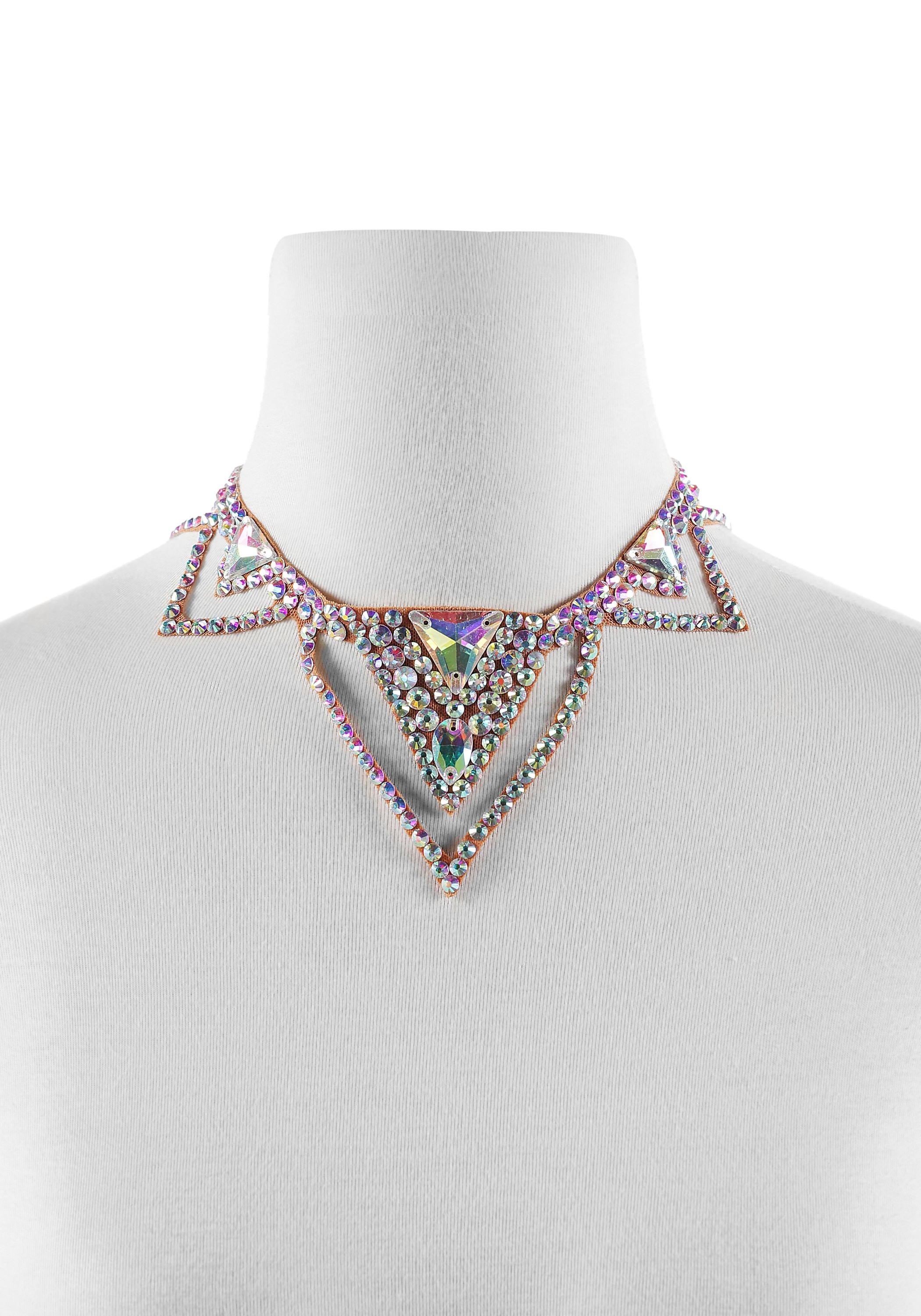 Dazzling Crystals Necklace Choker NL0004