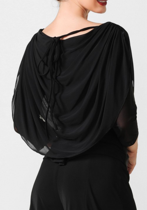 Luxury Crepe and Chiffon Top PF01009T