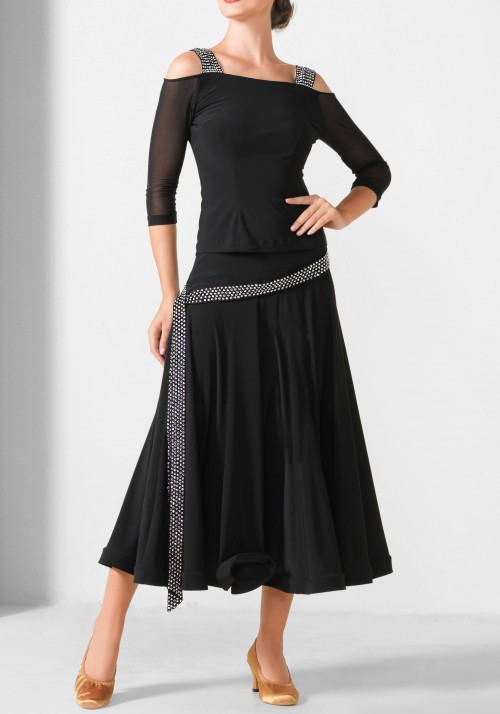 Luxury Crepe Ballroom/Smooth Skirt PF01023S