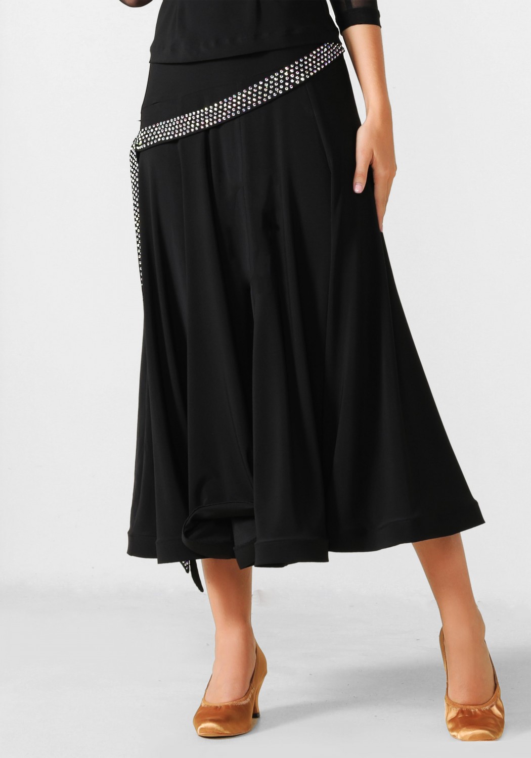 Luxury Crepe Ballroom/Smooth Skirt PF01023S