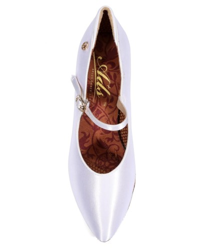 ADS Dance White Women Ballroom Smooth Standard Dance Shoes MG5031-0250