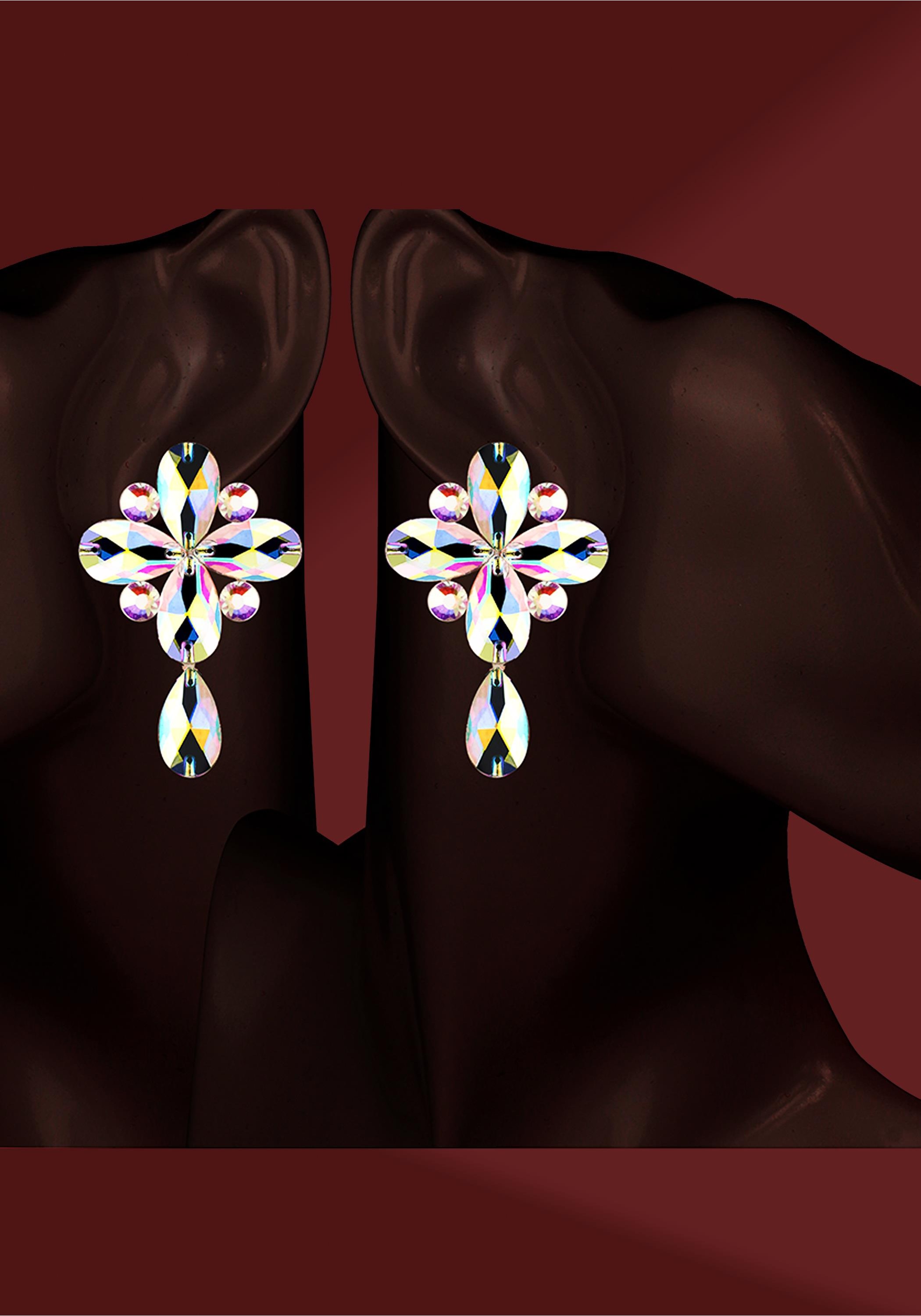 Dazzling Crystals Earrings ME0017