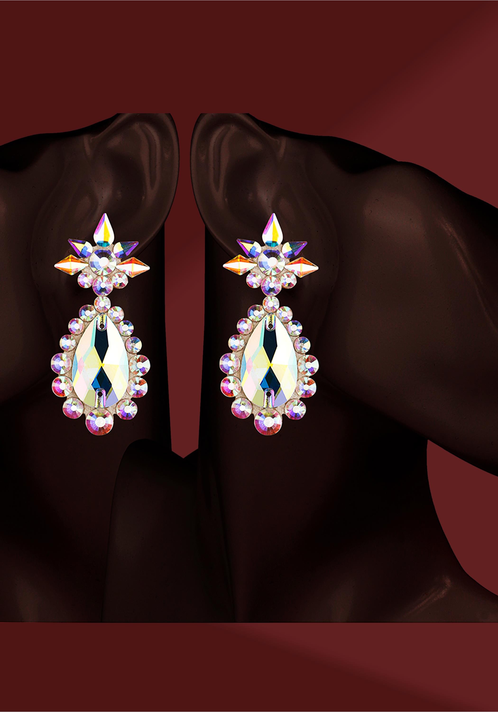 Dazzling Crystals Earrings ME0019