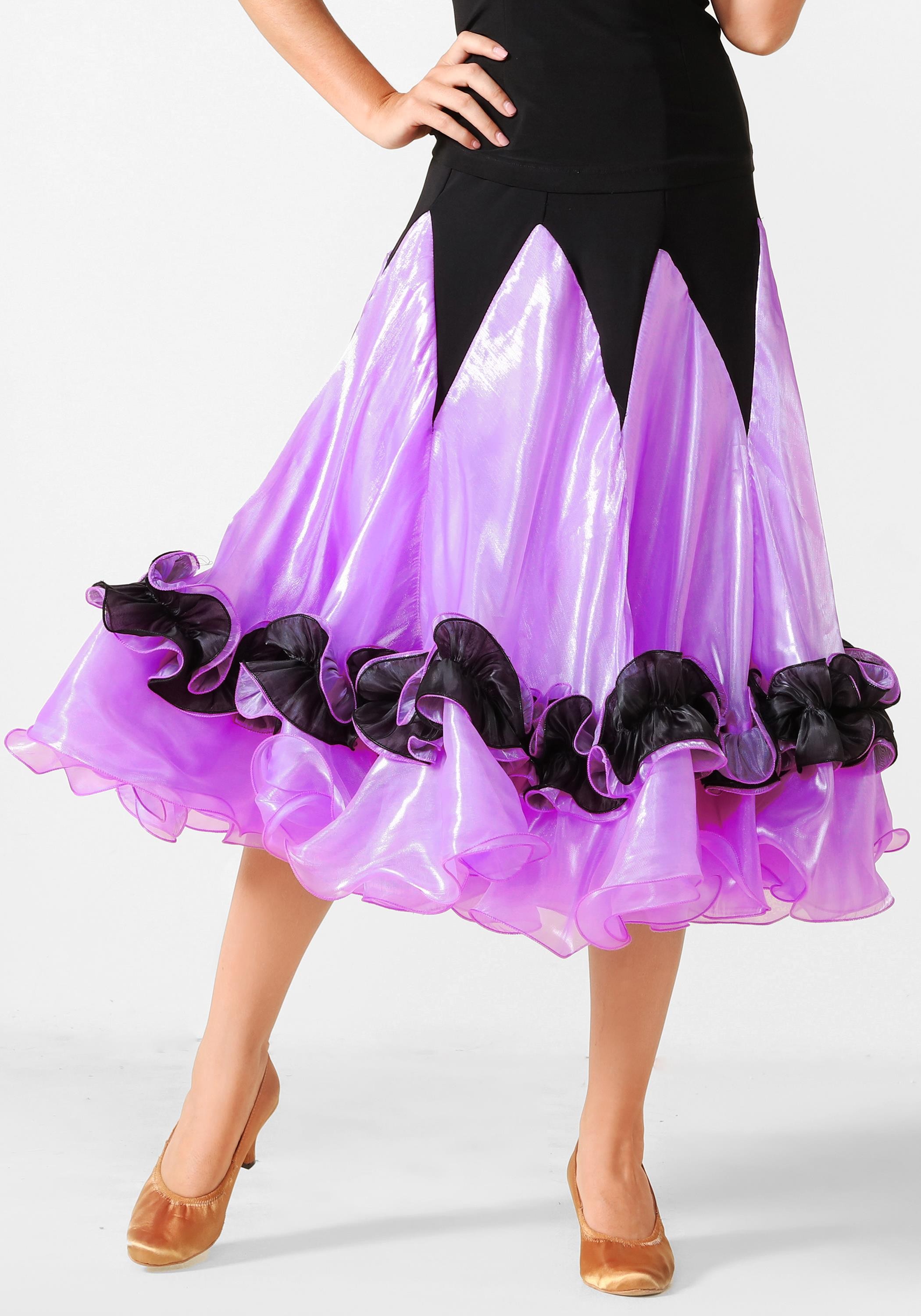 Luxury Crepe Classical Ballroom/Smooth Skirt PF01004S