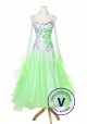 Apple Green Women Ballroom Dance Smooth Standard Waltz Competition Dress