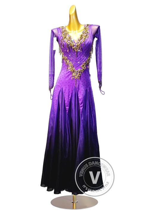 Royal Eclipse Waltz Ballroom Dress Smooth Competition Dresses