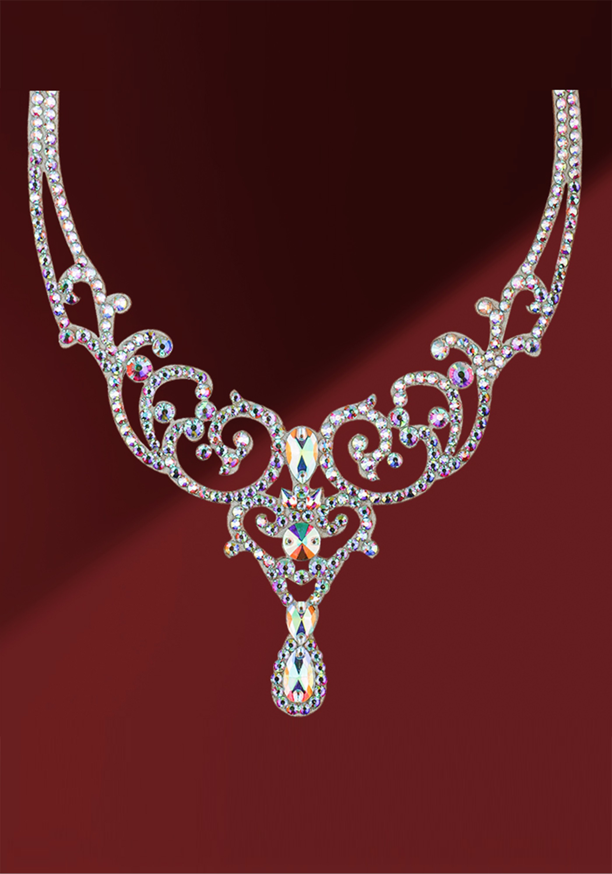 Dazzling Crystals Necklace Choker