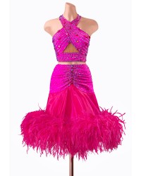 Blush Brilliance Latin Dress TID-LM1158