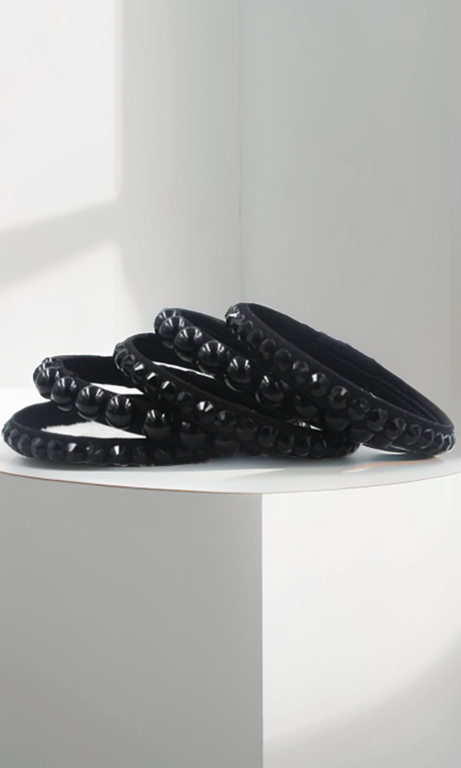 Obsidian Muse Crystal & Pearl Bracelets BBS005 Obsidian Muse Crystal & Pearl Bracelets BBS005