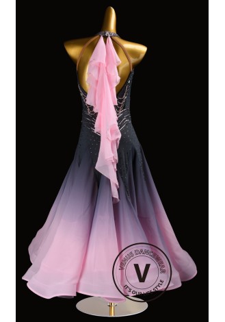 Whispers of Dusk Waltz Ballroom Dress Smooth Competition Dresses