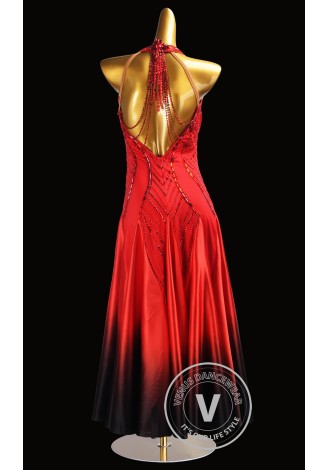Flame of Grace Seduction Waltz Ballroom Dress Smooth Competition Dresses