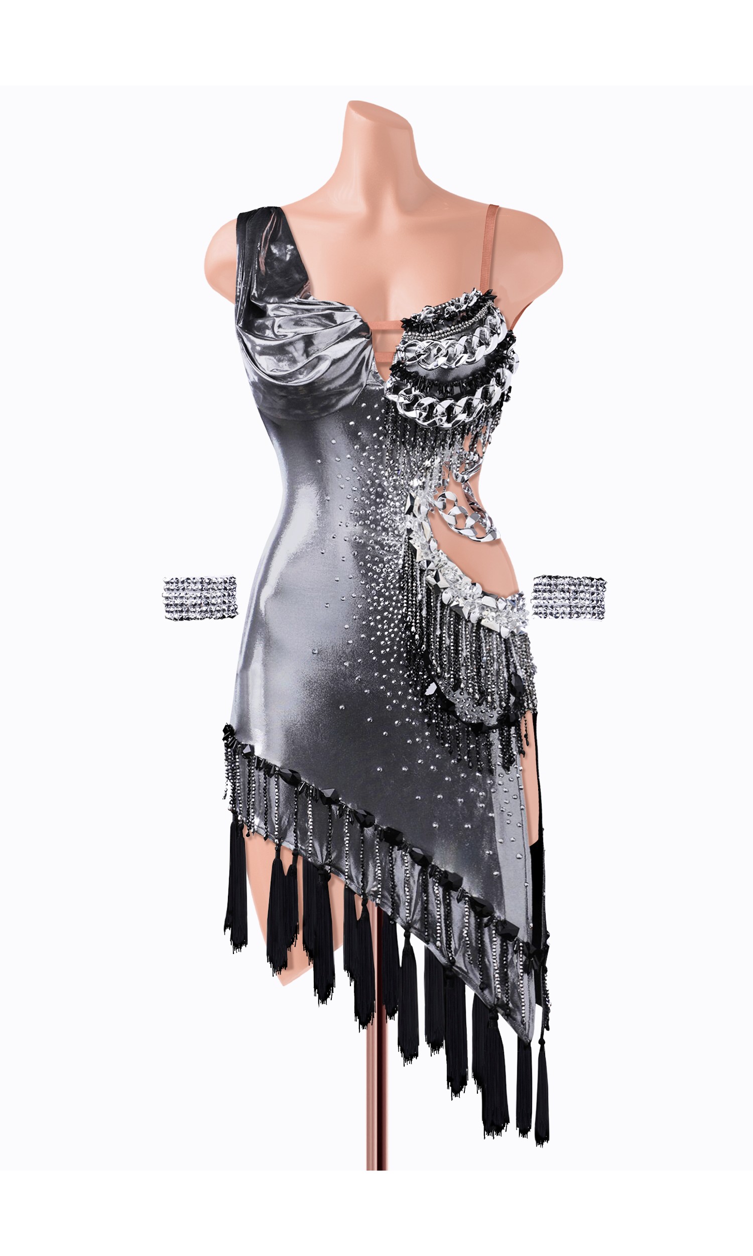 Metal Chain Latin Dress TID-LM0589