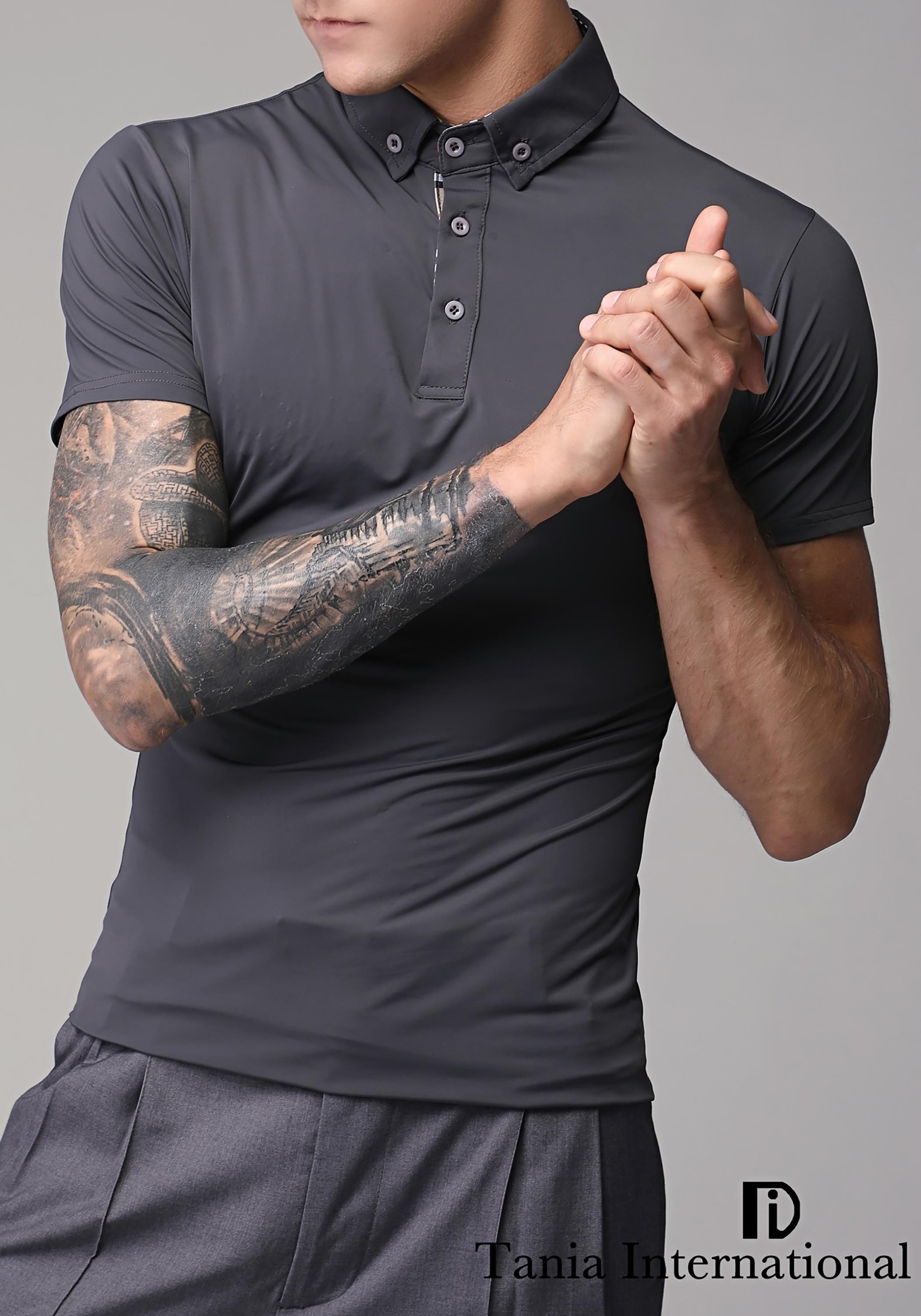 TID Ballroom Dancer Top Short Sleeve A002K POLO Shirt