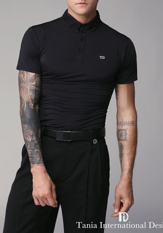 TID Ballroom Dancer Top Short Sleeve A002K POLO Shirt