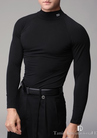 TID Men's High Neck Long Sleeved T-shirt A010