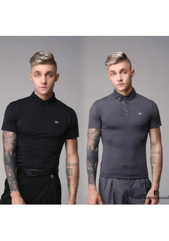 TID Ballroom Dancer Top Short Sleeve A002K POLO Shirt