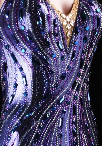 Royal Gleam Waltz Ballroom Dress Smooth Competition Dresses