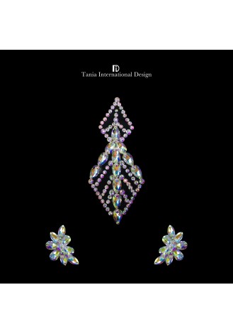 Elegance one-set Jewelry Earrings Headpiece TJ004