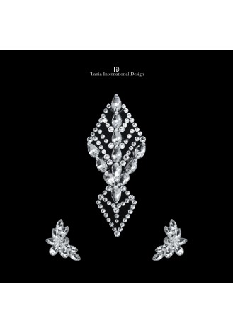 Elegance one-set Jewelry Earrings Headpiece TJ009