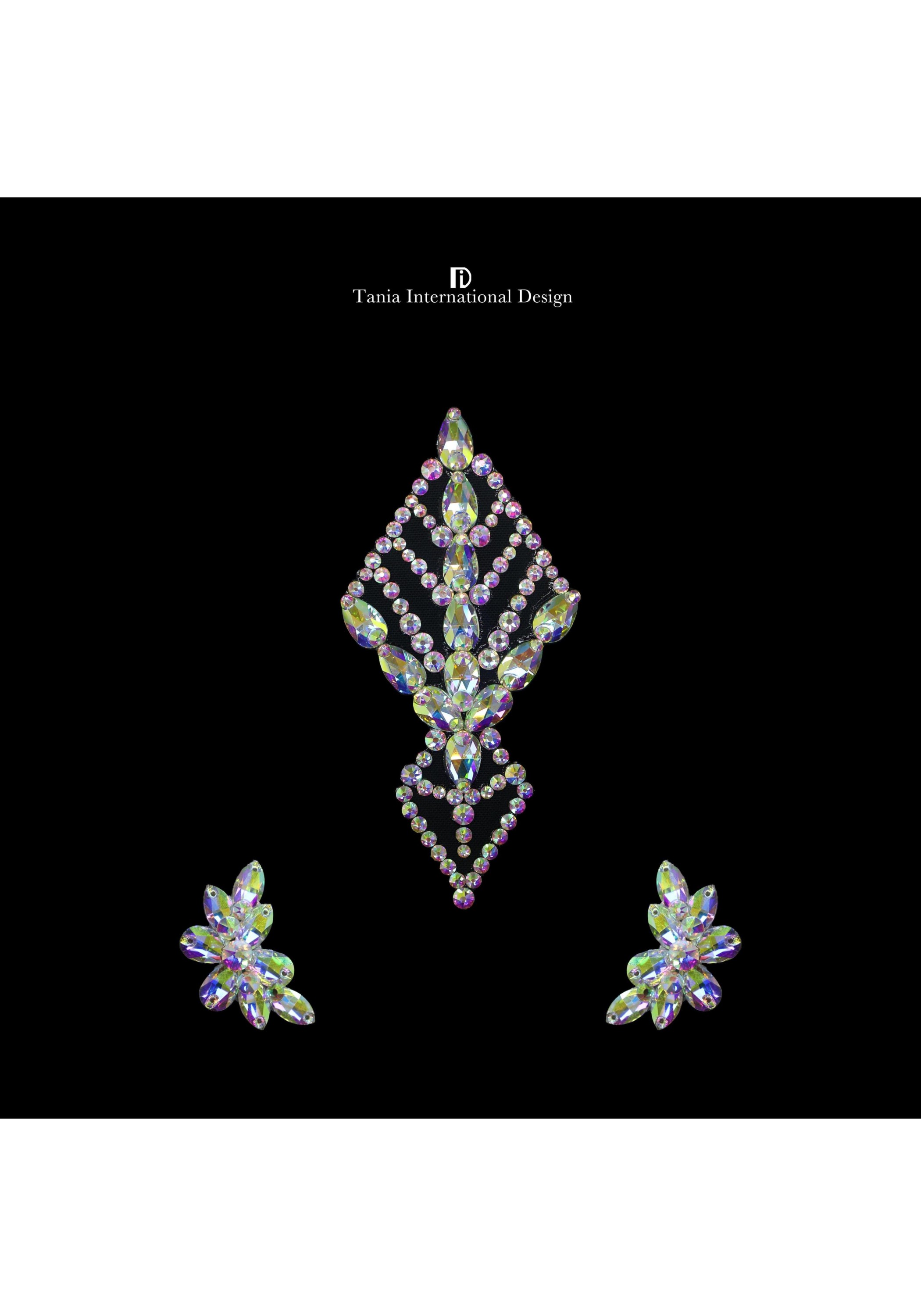 Elegance one-set Jewelry Earrings Headpiece TJ010