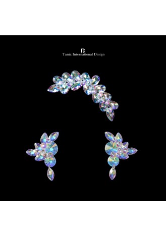 Elegance one-set Jewelry Earrings Headpiece TJ017