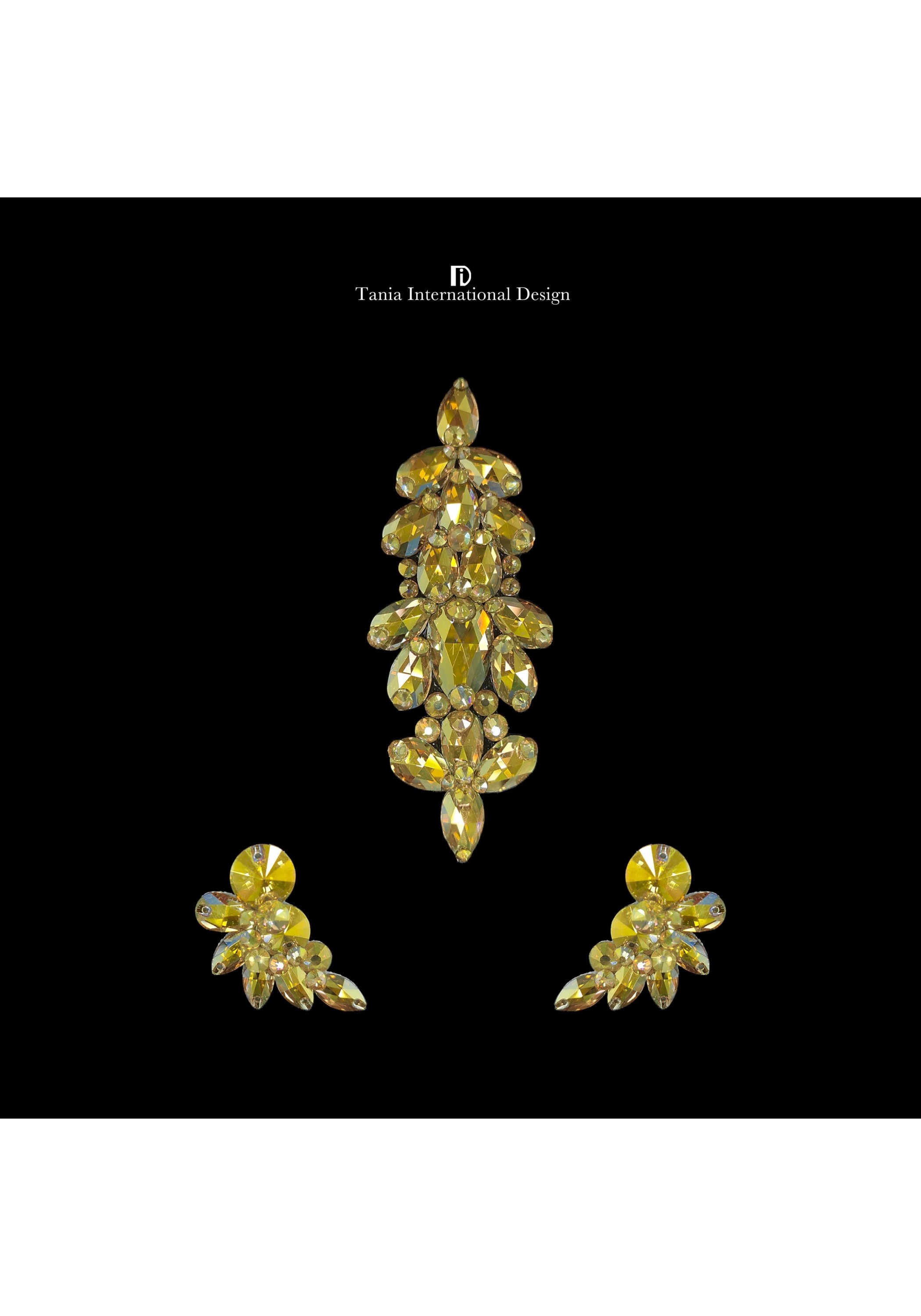 Elegance one-set Jewelry Earrings Headpiece TN018