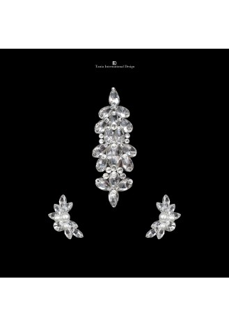 Elegance one-set Jewelry Earrings Headpiece TJ025