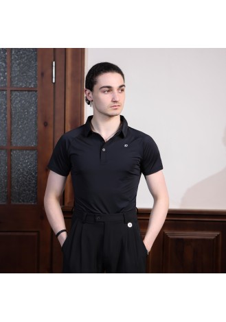 TID Men Dancewear Polo Shirt A008