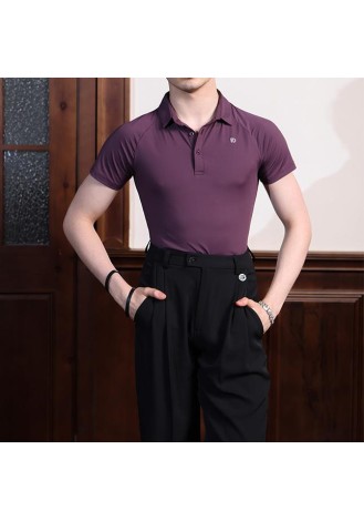 TID Men Dancewear Polo Shirt A008